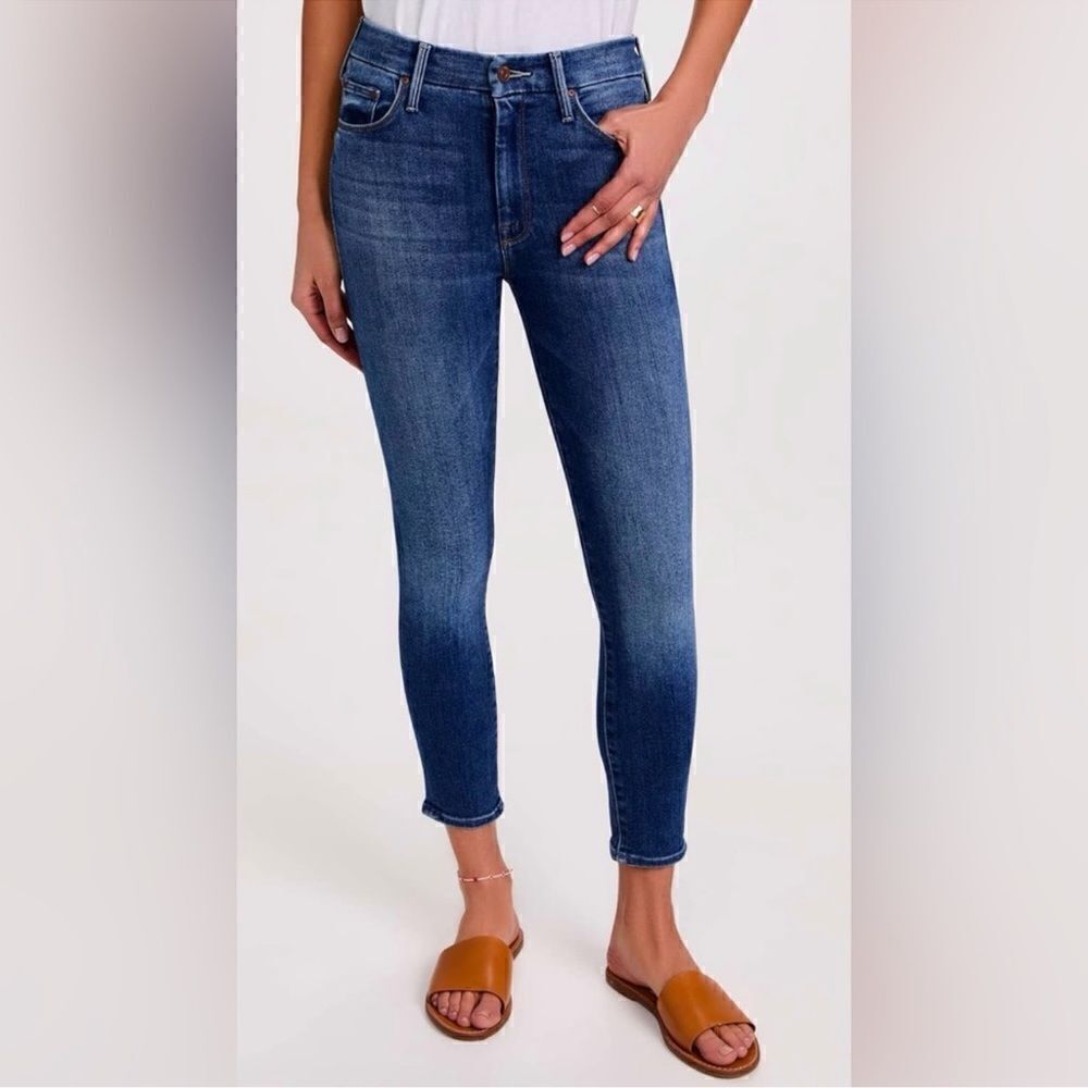MOTHER The Looker Crop Jeans Size 25